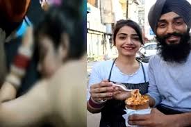 Watch kulhad pizza couple viral video, Sehaj Arora and his wife kulhad pizza couple viral video orginal video download, 